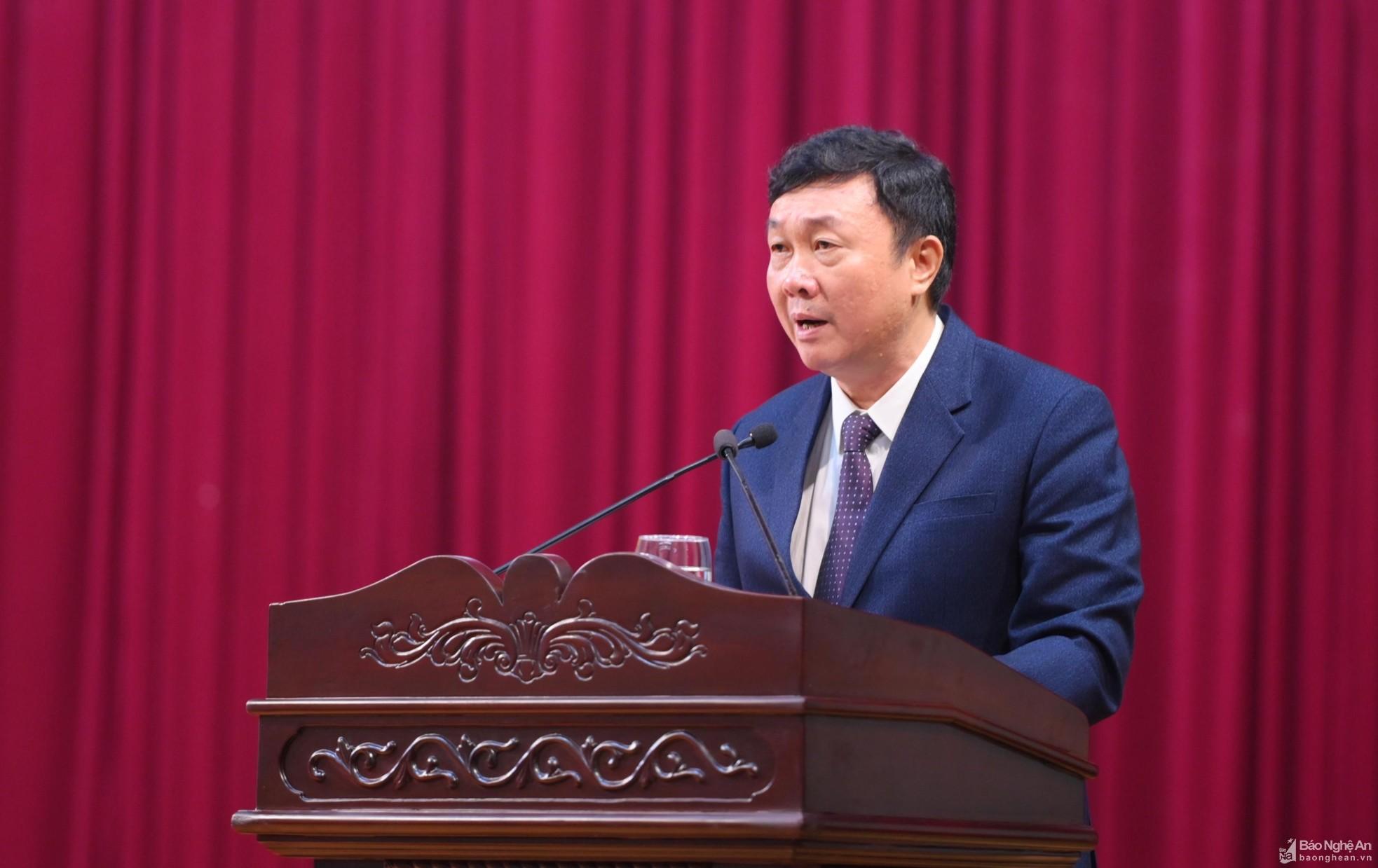 Bế mạc Kỳ họp thứ 11, HĐND tỉnh Nghệ An khóa XVIII, nhiệm kỳ 2021 - 2026 ảnh 4