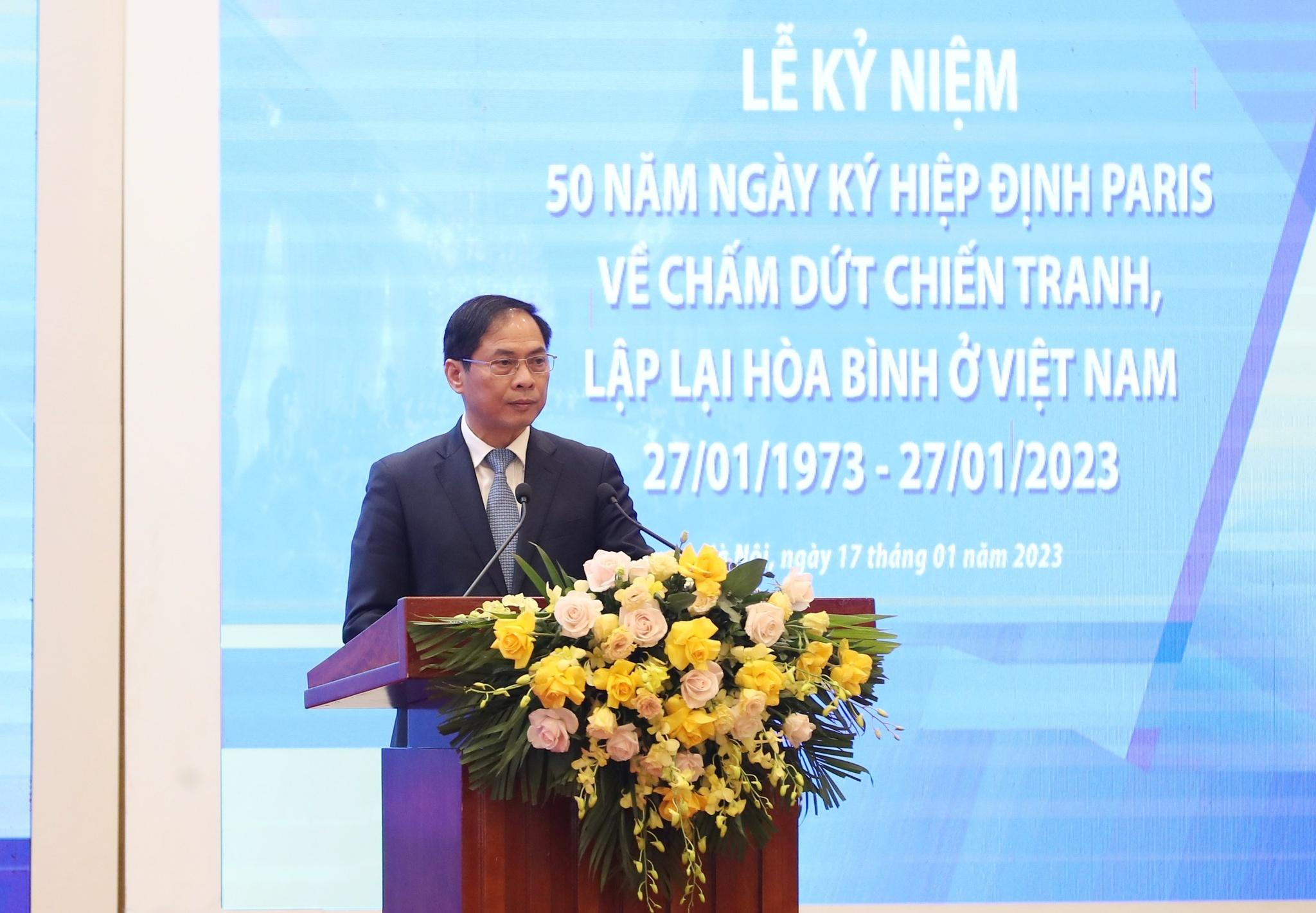 Bà Nguyễn Thị Bình: 'Hiệp định Paris là thắng lợi quyết định đi đến thống nhất đất nước' - ảnh 2