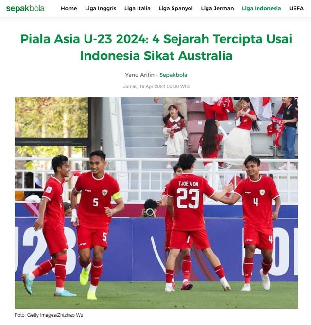 Báo Indonesia phấn khích sau chiến thắng sốc trước U23 Úc, tự tin giành vé vào tứ kết U23 châu Á - Ảnh 3.