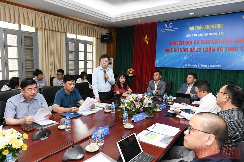 Chuyển đổi số báo chí Việt Nam - Những vấn đề lý luận và thực tiễn -0