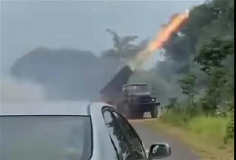 campuchia ban phao qua bien gioi, thai lan dieu tiem kich f-16 dap tra hinh anh 1