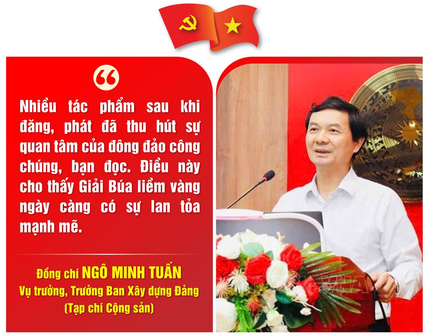 Giải Búa liềm vàng: Khẳng định vai trò của báo chí trong kỷ nguyên vươn mình