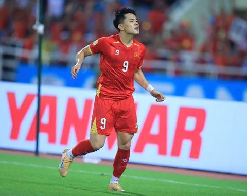 Đình Bắc đã có một trận đấu xuất sắc. Ảnh - Đức Cường