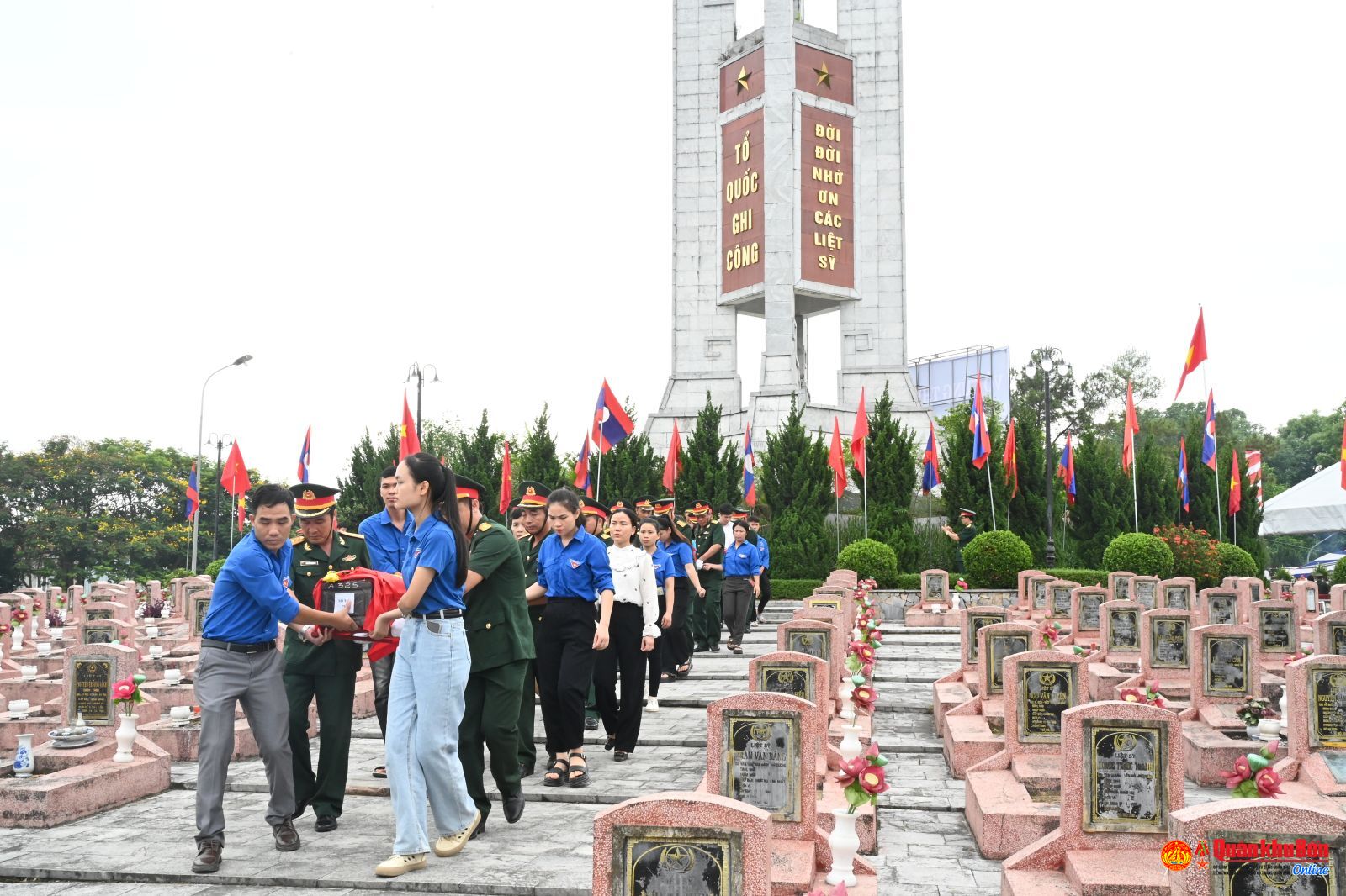 Từ sự tận tụy của cán bộ, nhân viên Đội Quy tập, các anh hùng liệt sĩ đã về yên nghỉ trên đất mẹ thân yêu.