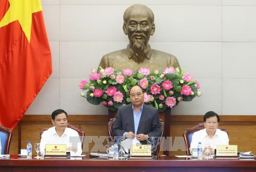 Thủ tướng Nguyễn Xuân Phúc phát biểu chỉ đạo tại Hội nghị. Ảnh: Thống Nhất/TTXVN