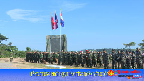 Phóng sự: TĂNG CƯỜNG PHỐI HỢP, THẮM TÌNH ĐOÀN KẾT QUỐC TẾ.