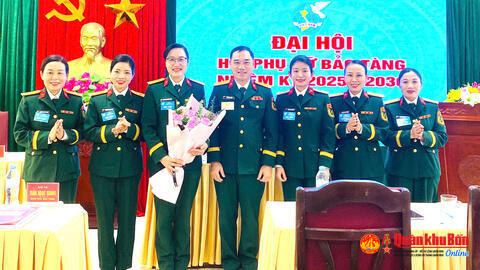 Hội phụ nữ Bảo tàng Quân khu 4 tổ chức Đại hội nhiệm kỳ 2025-2030