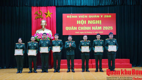 Bệnh viện Quân y 268: Hoàn thành xuất sắc nhiệm vụ năm 2025