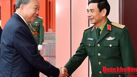 Tổng Bí thư Tô Lâm chủ trì Hội nghị Quân ủy Trung ương lần thứ mười lăm