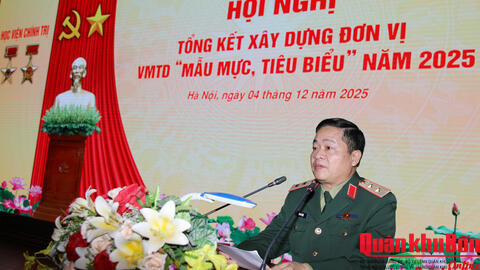 Học viện Chính trị: Tổng kết xây dựng đơn vị vững mạnh toàn diện “Mẫu mực, tiêu biểu”