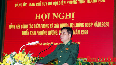 Bộ đội Biên phòng Thanh Hóa hoàn thành nhiệm vụ năm 2025