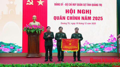 Bộ Chỉ huy Quân sự tỉnh Quảng Trị: Hội nghị Quân chính năm 2025