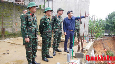 Quảng Trị triển khai xây dựng kè chống sạt lở khẩn cấp tại xã Khe Sanh