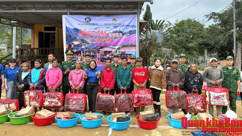 Bộ đội Biên phòng Quảng Trị: Ra quân thực hiện Chương trình "Tình nguyện mùa đông năm 2025 và xuân tình nguyện năm 2026"