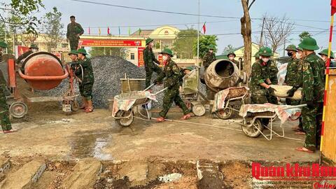 Thắm tình quân dân ở Văn Kiều