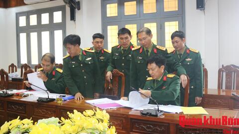 Bộ Tổng Tham mưu kiểm tra công tác chuẩn bị tiếp nhận chiến sĩ mới và giải quyết quân nhân xuất ngũ tại Sư đoàn 324