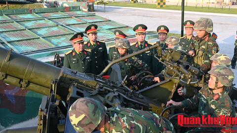 Quân khu 4 kiểm tra sẵn sàng chiến đấu, bảo vệ Đại hội XIV của Đảng