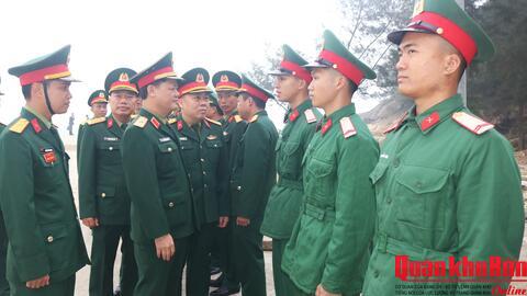 Quân khu 4 kiểm tra công tác sẵn sàng chiến đấu, chúc Tết tại Ban Chỉ huy Phòng thủ Khu vực 5 – Tĩnh Gia và Sư đoàn 341