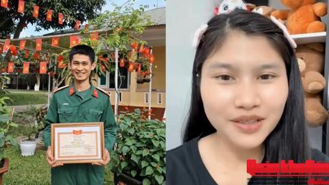 Hậu phương vững chắc - động lực để chiến sĩ phấn đấu