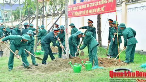 Bộ Chỉ huy Quân sự tỉnh Nghệ An và Quảng Trị phát động “Tết trồng cây Đời đời nhớ ơn Bác Hồ” Xuân Bính Ngọ 2026