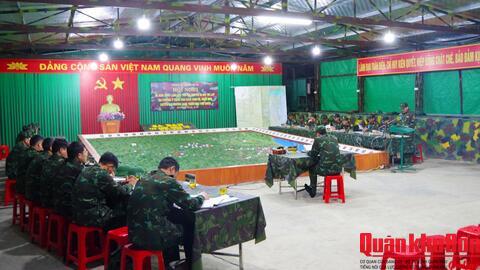 Bộ Chỉ huy Quân sự tỉnh Nghệ An huấn luyện, luyện tập chuyển trạng thái sẵn sàng chiến đấu