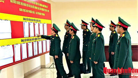 Bộ đội Hậu cần – Kỹ thuật hướng về ngày hội cùng cả nước