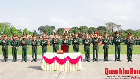 Đoàn cơ sở Trung đoàn 19 (Sư đoàn 968, Quân khu 4) phát động phong trào “3 tiên phong, quyết thắng”
