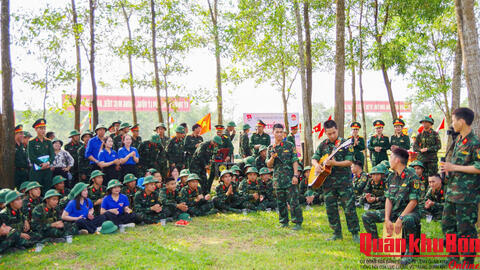 Tuổi trẻ Đoàn Kinh tế - Quốc phòng 337 sôi nổi hoạt động tháng thanh niên 2026