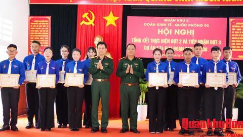 Đoàn Kinh tế - Quốc phòng 92 (Quân khu 4) tổng kết Dự án 174