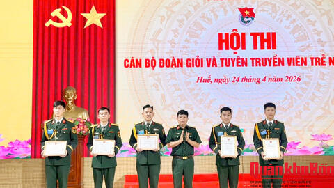 Hội thi cán bộ Đoàn giỏi và tuyên truyền viên trẻ năm 2026