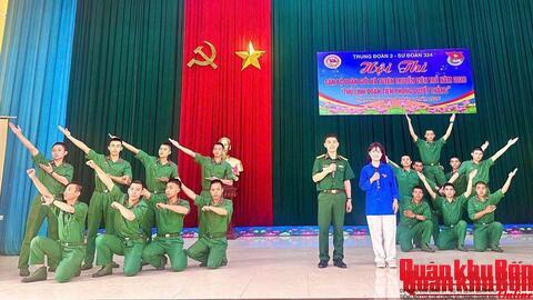 Trung đoàn 3, Sư đoàn 324 (Quân khu 4) tổ chức Hội thi cán bộ Đoàn giỏi và Tuyên truyền viên trẻ năm 2026