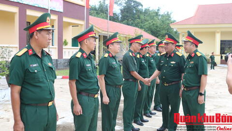 Quân khu 4: Kiểm tra  tại Bộ Chr huy quân sự thành phố Huế