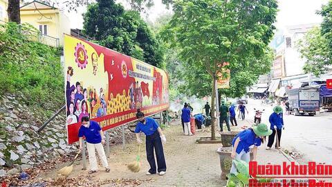 Đoàn Kinh tế- Quốc phòng 5 (Quân khu 4) chung tay bảo vệ môi trường
