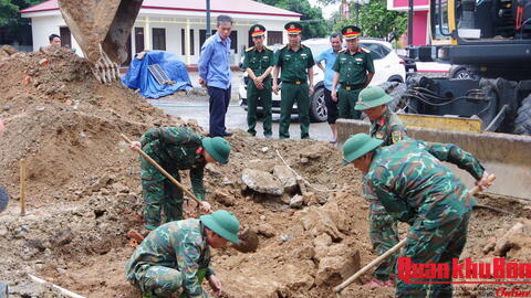 Bộ Chỉ huy Quân sự tỉnh Quảng Trị: Quy tập được 06 hài cốt liệt sĩ tại phường Quảng Trị