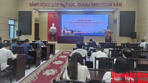 Nghệ An: Giao ban Báo chí tháng 10 năm 2026