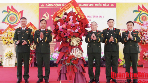 Kho Hậu cần tổng hợp K55, Cục Hậu cần - Kỹ thuật Quân khu 4 tổ chức Gặp mặt kỷ niệm 70 năm Ngày truyền thống