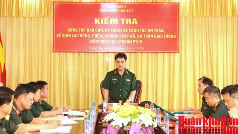 Lữ đoàn Pháo binh 16 (Quân khu 4): Bảo đảm tốt công tác hậu cần, kỹ thuật