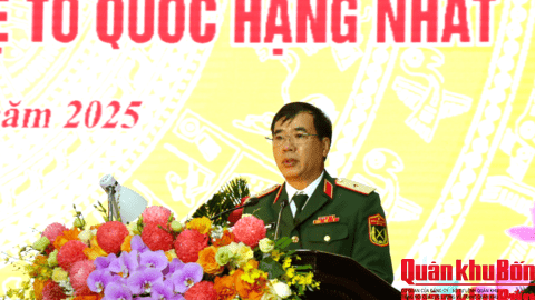 Diễn văn Kỷ niệm 80 năm Ngày truyền thống Cục Chính trị Quân khu 4