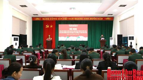 Đoàn An điều dưỡng 40: Rút kinh nghiệm công tác tư tưởng, kỷ luật năm 2025