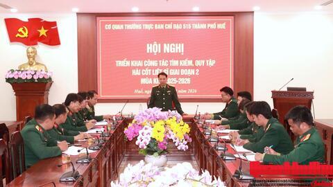 Thành phố Huế: Triển khai nhiệm vụ tìm kiếm, quy tập hài cốt liệt sĩ trong nước