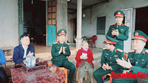 Lữ đoàn 283: Sát dân, gần dân, đồng hành cùng nhân dân xã Văn Kiều