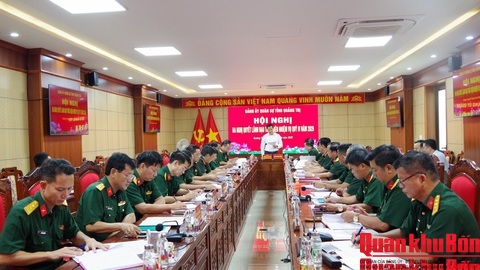 Đảng ủy Quân sự tỉnh Quảng Trị: Ra Nghị quyết lãnh đạo thực hiện nhiệm vụ quý IV năm 2026
