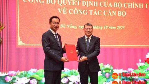 Đồng chí Lê Ngọc Quang được chỉ định làm Bí thư Thành ủy Đà Nẵng
