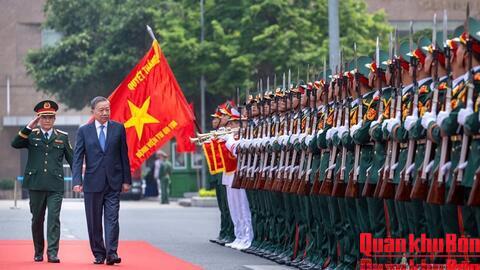 Tổng Bí thư Tô Lâm dự Lễ đón nhận Huân chương Hồ Chí Minh và kỷ niệm 75 năm Ngày truyền thống Bệnh viện Trung ương Quân đội 108