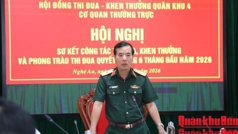 Quân khu 4: Hội nghị cơ quan Thường trực Hội đồng Thi đua - Khen thưởng
