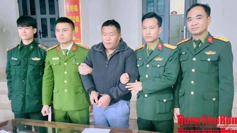 Phòng Điều tra hình sự Quân khu 4: Bắt giữ đối tượng truy nã sau 17 năm lẩn trốn