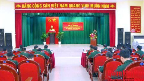 Kho K3, Cục Hậu cần Kỹ thuật Quân khu 4: Rút kinh nghiệm công tác quản lý tư tưởng, kỷ luật năm 2025