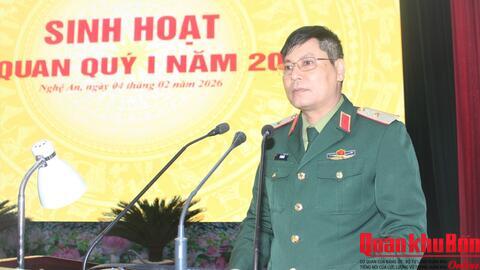 Tăng cường duy trì nề nếp chế độ, chấp hành kỷ luật Quân đội