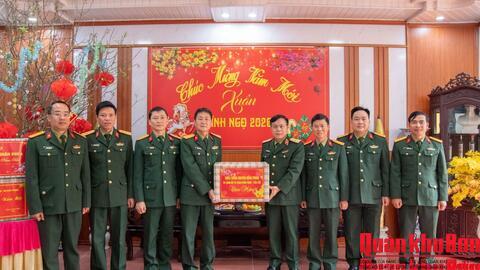 Bộ Tư lệnh Pháo binh - Tên lửa thăm, chúc tết Lữ đoàn Pháo binh 16