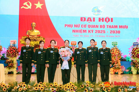 Hội phụ nữ cơ quan Bộ Tham mưu Quân khu 4  Đại hội nhiệm kỳ 2025 – 2030